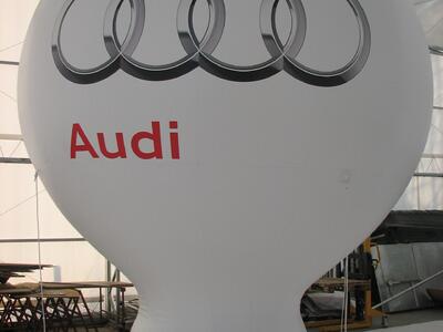 Kaltluftballon für Audi